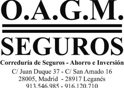 O.A.G.M. Seguros Oferta a Socios AMPA Josefina Aldecoa